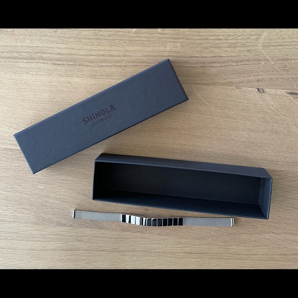 Shinola metal women’s watch band